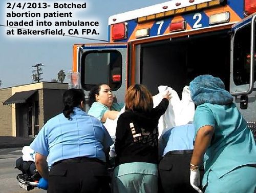 Botched Abortion At FPA in Bakersfield Lands Patient in Hospital