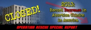 Operation Rescue Survey Featured in WND Report Concerning Dramatic Drop in U.S. Abortion Rate