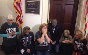 Pro-Life Leaders Arrested at Speaker Boehner’s Office Demanding Vote on Late-Term Abortion Ban