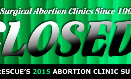 Special Report: 2015 Abortion Clinic Survey Reveals 81% of Abortion Clinics Closed Since 1991