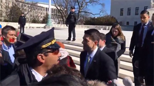 VIDEO:  Speaker Paul Ryan Addresses Exuberant Pro-Lifers At SCOTUS