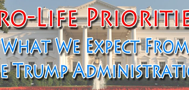 Pro-Life Priorities: What We Expect from Mr. Trump’s Presidency
