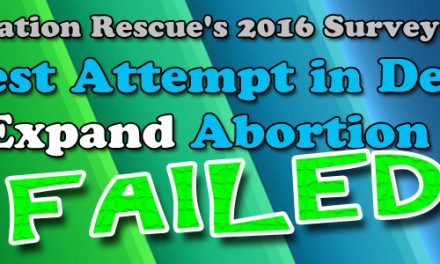 2016 Survey Says: Largest Attempt in Decades to Expand Abortion Has Failed
