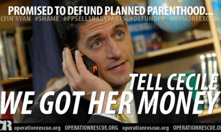 Speaker Ryan Breaks Trump’s Promise to Defund Planned Parenthood