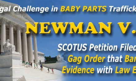 Newman Files Petition with Supreme Court Challenging Gag Order that Bans Sharing Evidence with Law Enforcement
