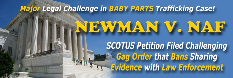 Newman Files Petition with Supreme Court Challenging Gag Order that Bans Sharing Evidence with Law Enforcement