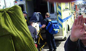 WATCH: Abortion Worker Batters Elderly Pro-Lifer as Injured Patient is Loaded into Ambulance