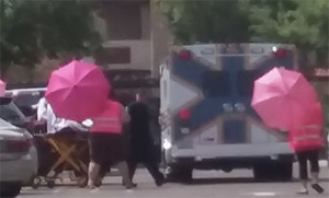 Planned Parenthood’s Pink Umbrellas Fail to Hide Medical Emergency