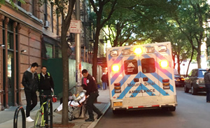 Abortion Patient Transported from Margaret Sanger Planned Parenthood with No Gurney Access