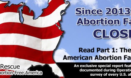 New Survey: Since 2013, 367 Abortion Facilities Closed!