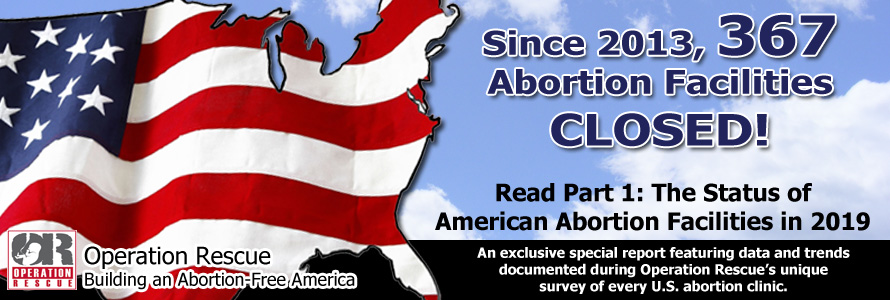 New Survey: Since 2013, 367 Abortion Facilities Closed!