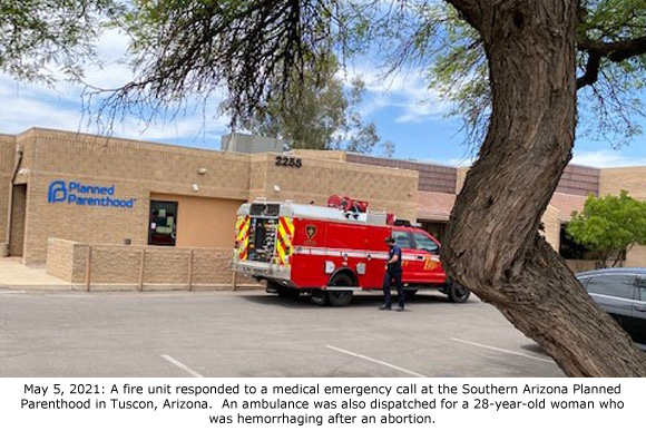 This image has an empty alt attribute; its file name is Fire-Unit-at-Tucson-Planned-Parenthood-5-5-2021.jpg