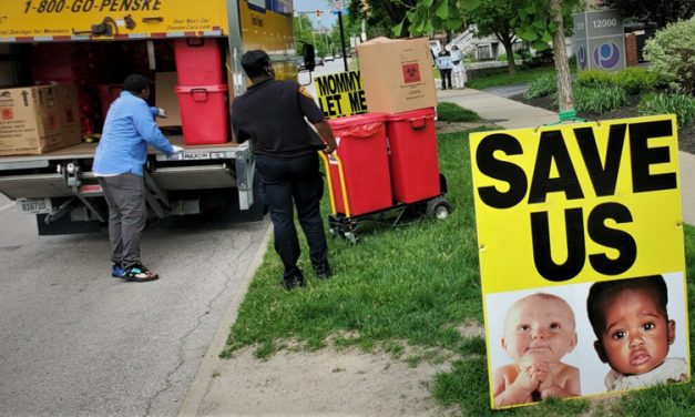 “Felt Like I Was at a Funeral” — Pro-Lifers Pray as Boxes of Dead Babies Were Removed from Ohio Abortion Facility