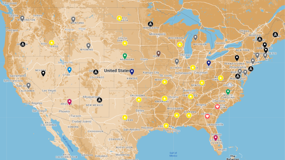 State Abortion Laws: Interactive Map