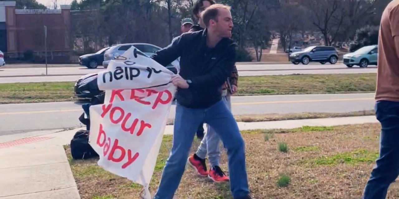 Violence Against Pro-Lifers on the Rise in Chapel Hill, North Carolina