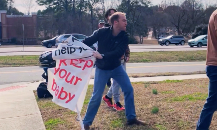 Violence Against Pro-Lifers on the Rise in Chapel Hill, North Carolina