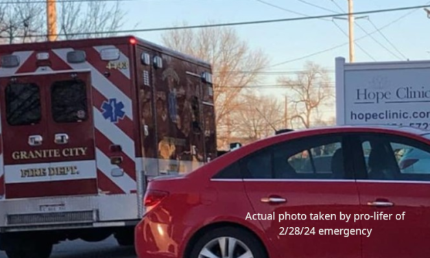 Hopeless Abortion Clinic Hanging by a Thread