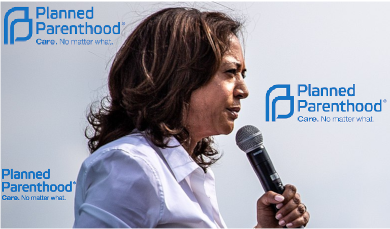 Abortion High Priestess Kamala Harris Visits Baby Killing Factory