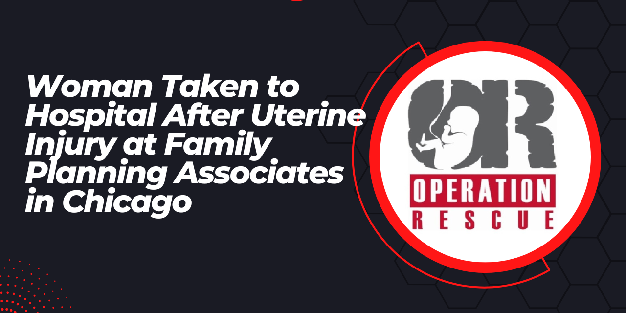 Woman Taken to Chicago Hospital After Uterine Injury