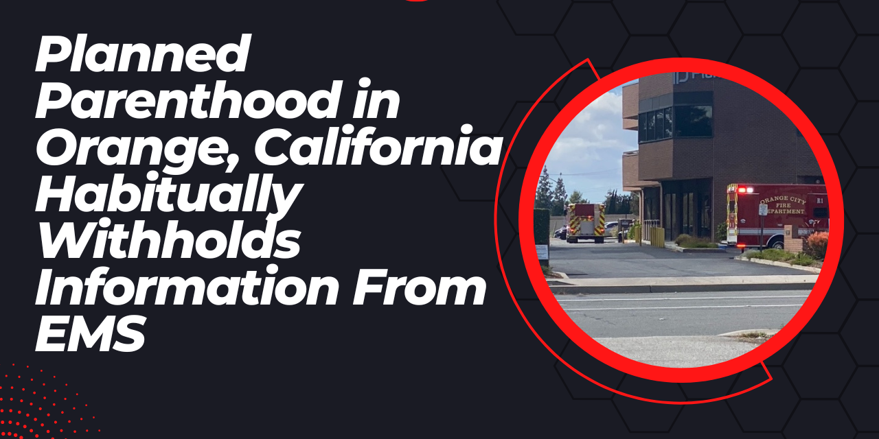 California Planned Parenthood Refuses to Cooperate with 911 Dispatchers